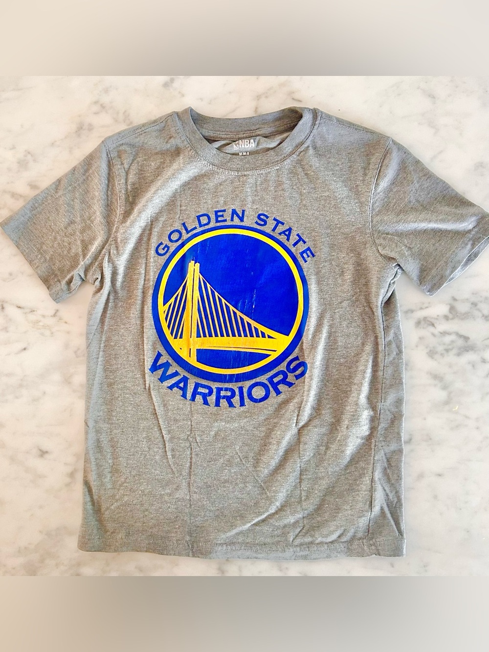 Golden St. Warriors Kevin Durant youth M 8/9- vintage 2016 T-shirt